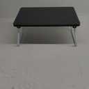 Lap Desks Laptop Tray for Bed or Couch, Breakfast Serving Tray with Folding Legs,Portable & Lightweight Mini Table, Laptop Stand for Working, Reading and Writing,Black