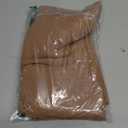 MIULEE Decorative Linen Euro Sham Pillow Covers 26x26 Brown Boho Farmhouse Neutral Couch Throw Pillows for Bed Pack of 2 Accent Modern Pillowcase Sofa Livingroom Home Decor