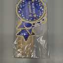 Chunful 30 Pcs We Appreciate You Decorations Navy Blue Gold Employee Appreciation Table Centerpieces Sticks Thank You Table Topper Decor for Office Coworker Appreciation Party Supplies