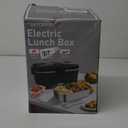 100W Heated Lunch Boxes for Adults 12V 24V 110V-230V Electric Lunch Box Food Heater for Car/Truck Portable Food Heating Boxes with 1.8L 304 SS Containe