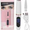 Electric Eyelash Curler, Long Lasting Lash Curler, Handheld USB Charging Intelligent Temperature Control Electric Heating Eyelash Curler(White)