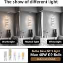 6 Layer Chrome Crystal Wall Sconce, Elegant Modern Luxury Light Fixture, Suitable for Bathroom, Stairway, Kitchen, Living Room, Bedroom, Hallway - 60W