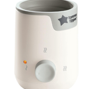 Tommee Tippee Easiwarm Bottle Warmer, Warms Breast Milk and Formula Bottles to Body Temperature in Minutes, Automatic Timer, OneDial Operation, White