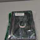 TIEFOSSI Dot Journal, 160gsm 190 Numbered Pages, Diary for Work & Sketching, A5 Hardcover Leather Journal for Writing Women Men (Black Silver)