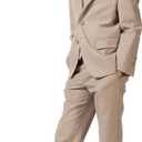 HAZELAND Boys' 3-Piece Formal Suit Set (Tan), Size: 12-13