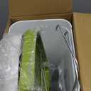 Chicken Feeder and Waterer Set,3 Gallon Automatic Chicken Feeder No Waste,Hanging Poultry Kit with Chicken Waterer Nipples and Feeding Ports,Coop Accessories