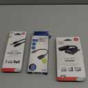 Set of 3, GE Audio Cable, Phillips USB Adapter, GE Adapter