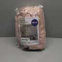 MIULEE Baby Pink Back Tab Blackout Curtains 84 Inch Length 2 Panels Set for Living Room Bedroom Privacy, Rod Pocket/Pinch Pleated Thermal Insulated Room Darkening Light Blocking Curtains 52x84 Inch