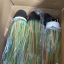 Jexine 6 Pcs 4 ft Tall Artificial Grass Plant Potted Artificial Greenery Floor Plants Faux Pampas Grass Tall in Pot for Housewarming Gift House Garden Bathroom Lobby Outdoor Decoration