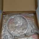 Rear Crankshaft Seal Housing, Metal Alloy + Paper Rear Crankshaft Seal Housing with Gasket, 3936904 3936895 3913447 for Dodge for Cummins 5.9L 89-02