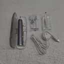 Aquasonic Vibe Series Ultra-Whitening Toothbrush  ADA Accepted Electric Toothbrush - 8 Brush Heads & Travel Case  40,000 VPM Motor & Wireless Charging - 4 Modes w Smart Timer  Charcoal Metallic