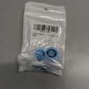 4 x 2 Pcs Blue Replacement High and Low Pressure Valve Caps -Leakproof R134a AC System Charging Port Caps or Car Air Conditioning- Auto Parts Easy to Use