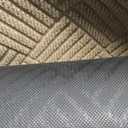 Smiry Front Door Mat Outside Entrance, Natural Rubber Doormat, 71x23 Inch
