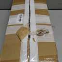 Laiensia Double Rods Garment Rack with Wheels, Clothing Rack for Hanging Clothes,4 Hooks, Multi-functional Bedroom Clothes Rack, Gold