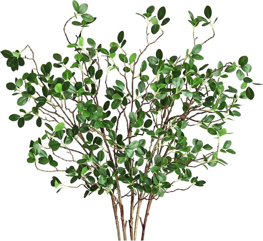 Branches with Leaves Faux Long Stems