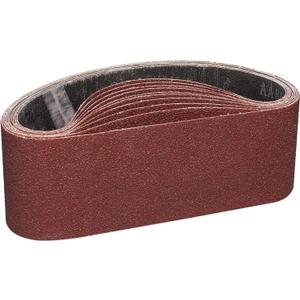 3 x 21 Inch Sanding Belts 80 Grits - 10 Pack Sander Belts for Belt Sander, Best for Sanding Wood,Metal and Paint