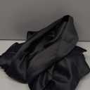 H.VERSAILTEX 100% Blackout Curtains for Bedroom Black Out Curtains 96 inch Thermal Insulated Long Blackout Curtains for Living Room, Energy Saving Curtains for Patio Door Grommet (1 Panel, Jet Black)