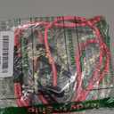 Reflective Slip Lead Leashes Puppy Training Lead – 4.3mm Paracord Rope with 12-Core Strength, 1000lb Pull Force Set of 2 for Small & Medium Dogs (Pink & Light Gray, 4 FT)