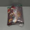 Christmas Garage Door Cover 13x6ft Merry Christmas Gold Letter Banner Red Bow Green Pine Holiday Decoration Outdoor Indoor Seasonal Backdrop Gift Boxes Candy Cane Party Wall