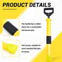 Gisafai 2 Pack Speed Filler Compound Tubes, ABS Reusable Hand Pump with Comfort Grip Flat Nozzle, for Filling Grouting Pointing Caulking Mortar Application, Easy Clean Drywall Cement Tool
