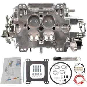 SVKZGFZ 1406 Carburetor for Edelbrock 1406 Performer 600 CFM 4 Barrel Electric Choke Carb Replacement for Silverado Corvette Mustang Mercury