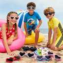 24 Pack Heart Sunglasses Bulk for Kids Women, Heart Shaped Glasses with Greeting Card, Colorful Fun Sunglasses for Bachelorette Summer Beach Party Favors Kids Classroom Exchange School Gifts