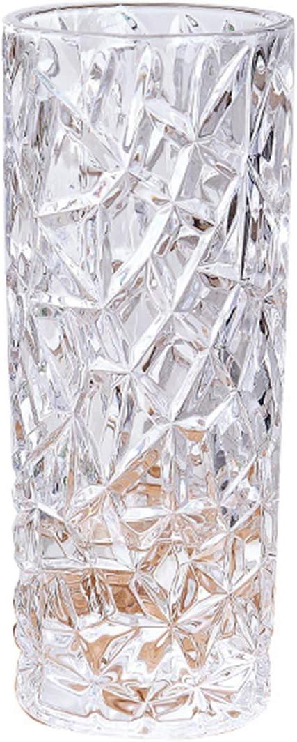 Clear Glass Vase, Multifunction Hydroponic Flower Vase Living Room Bedroom Decorative Vase(Size:15 Inch)