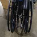 Medline Reclining Wheelchair, Desk-Length Arms and Elevating Leg Rests, 16" x 18" Seat (W x D)