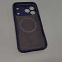 Miracase Magnetic for iPhone 17 Pro Max Case, Compatible with MagSafe, Integrated Silicone Camera Control Cover, 3.0mm Thicken Shockproof Drop Protection Phone Case for 17 ProMax, Dark Blue