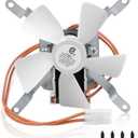 Upgraded Grill Induction Fan Replacement Part for Pit Boss, Traeger, Camp Chef Wood Pellet Grills, Sam's Club, Z Grills Pellet Grills, AC120V 60Hz Grill Combustion Fan Kit Replacement Parts