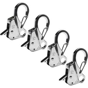 Stainless Steel Boat Fender Clip Boat Fender Quick Release Clip Boat Bumper for Docking Ideal for Boat Docking