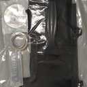 Belinous Leather Steering Wheel Cover Lace Up, Hand-Stitch on Wrap, Steering Wrap Compatible with Ford F-150 F250 King Ranch/Lariat/XL/XLT/Limited/Platinum/Police Responder 2015-2020 (Black) (Type A1)