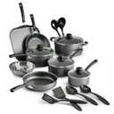 Tramontina Primaware 18 Piece Non-stick Cookware Set, Steel Gray
