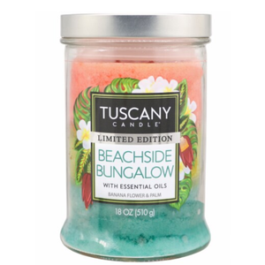 TUSCANY 18 oz TP BEACHSIDE BUNGALOW CANDLE