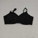 Warner's Women's Blissful Benefits Underarm-Smoothing with Seamless Stretch Wireless Lightly Lined Comfort Bra Rm3911w, Black, Size XL