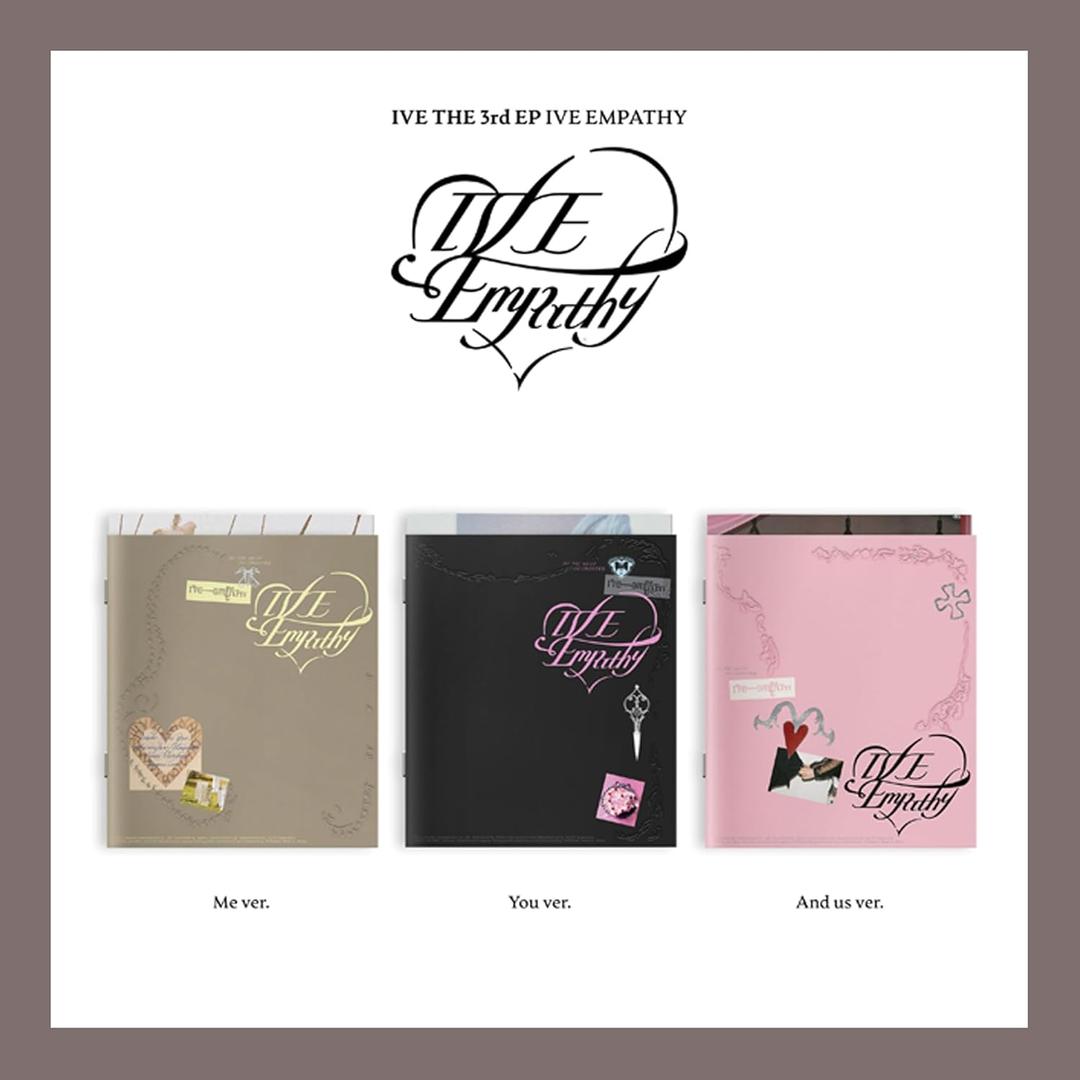 IVE Ive Empathy 3rd EP Album (Photobook - 3 Version Set) - Music Album EP