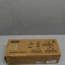 Veken Rustproof Shower Caddy 6-Pack, No Drilling & Waterproof Adhesive Shower Shelves Rack with Soap Holder, Large Capacity Bathroom Organizers and Storage, Wall-Mounted Kitchen & Home Decor (6-Piece Set for Master Bathroom(Rustproof Upgrade), Black)