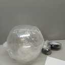 E27 Industrial Clear Glass Globe Shade Pendant Lighting Modern Kitchen LOFT Hanging Light Lamp (25cm)