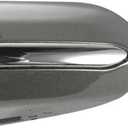 Car Front Left Exterior Door Handle Lock Cover fits for Ford Fusion 2013 2014 2015 2016 2017 2018 2019 2020 DS7Z 54218A15-DC Door Handle Lock Bezel Cover Cap Phantom Grey with Bright Stripes