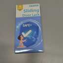 Sliding Door Lock for Kids Safety: 4 Pack Window Locks Child Proof Slide Glass Door Locks, Baby Proofing Closet Cabinet Patio Security Bar, No Drill Toddler Childproof Slider Door Window Stop