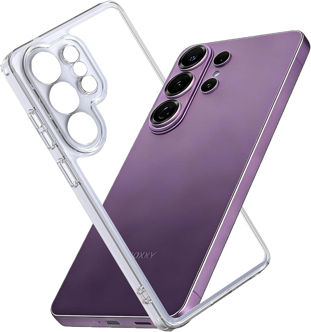 for Galaxy S26 Ultra Bumper Case Clear, No Back Design Anti-Yellowing TPU Backless Frame with Camera Cover Protection Slim Thin Lightweight for Samsung Galaxy S26 Ultra (2026)