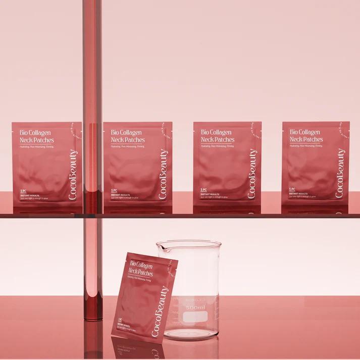 Cocobeauty Bio Collagen Neck Patches 3Pcs