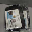 2 x Electronics Charger Organizer - Travel Cable Case for Cords, Chargers, and Tech Accessories (Black)