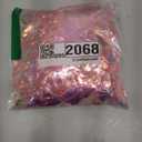 LOMIMOS 17 Ft Easter Christmas Tinsel Garland,Pink Glittering Decoration for Xmas Tree Party Wedding Supplies