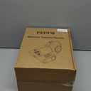 FEPPO Mattress Vacuum Cleaner, 16Kpa Bed Vacuum Cleaner with 253.7nm UV-C Light, 140F Heat, HEPA Filter & Ultrasonic, Versatile Handheld Vacuums for Bed, Sofa, Couch, Crib(Corded, 500W) (Violetgrey)