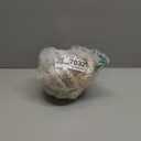 Decorative Door Stopper, Handmade Cotton Jute Sailor Knot Door Stop with Handle, Heavy Weighted 4 lbs Square Doorstop for Bottom of Door, Farmhouse Nautical Home Decor for Bedroom Living Room (Brown and White)