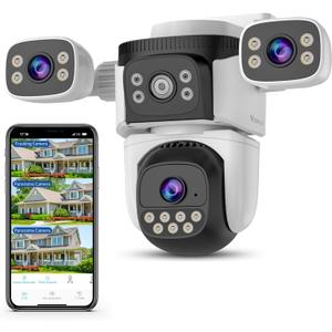 VSTARCAM Three-Lens Security Camera Outdoor