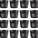 Mesh Net Cup 6 Inch 16-Pack Heavy Duty Nursery Pot Garden Pots for Plants Hydroponics Supplies Net Pots