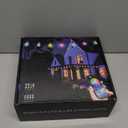 50FT Smart Outdoor/Indoor String Lights, 20 Dimmable RGBICW Bulbs, App-Controlled Waterproof LED Lights with 210 Lighting Modes & Music Sync for Backyard for Backyard, Holiday Decor