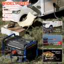 EVPEIWE NEMA L14-30P to 14-50R RV Generator Adapter, 30 Amp to 50 Amp Twist Lock Male Plug to 4 Prolong 50A RV Female, Adapter for RV Trailer Camper Level 2 EV Charging